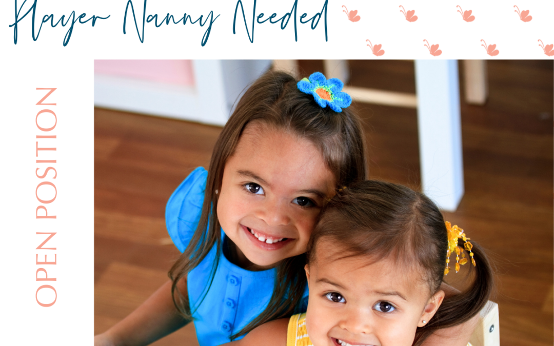 Exceptional Team Player Nanny Needed -Filled